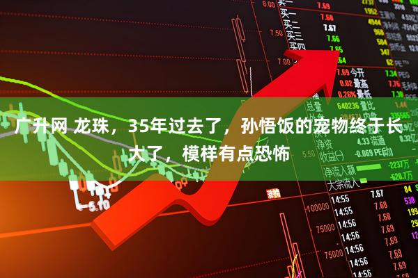 广升网 龙珠，35年过去了，孙悟饭的宠物终于长大了，模样有点恐怖